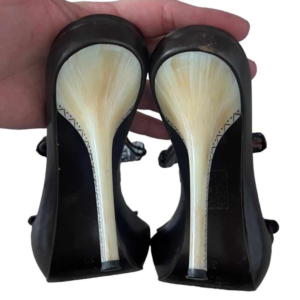 Roberto Botticelli ivory heel pumps size EU 38 - Picture 3 of 11